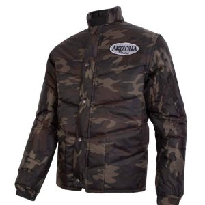 JAQUETA ARIZONA RACING CAMUFLADA VERDE MASCULINA