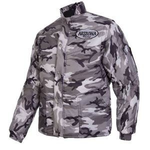 JAQUETA ARIZONA RACING CAMUFLADA CINZA MASCULINA