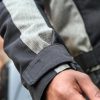 Jaqueta Cordura Com Proteção Com Detalhes Cinza - Imagem 4